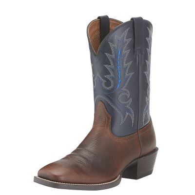 Ariat Sport Outfitter - Western Laarzen Bruin / Donkerblauw Heren - 35513-495